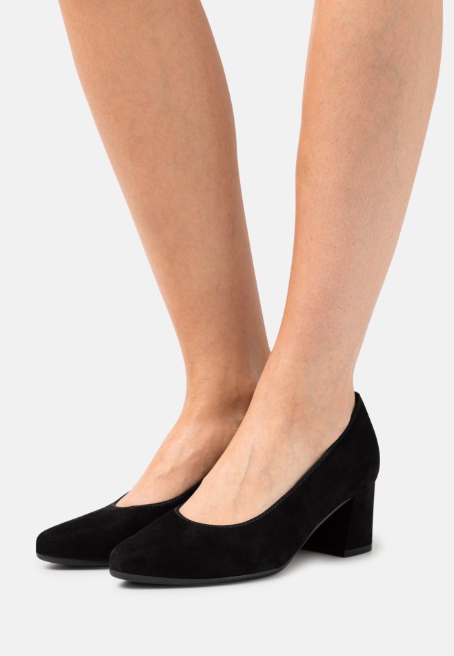 Compensées Gabor Noir | Exclusif